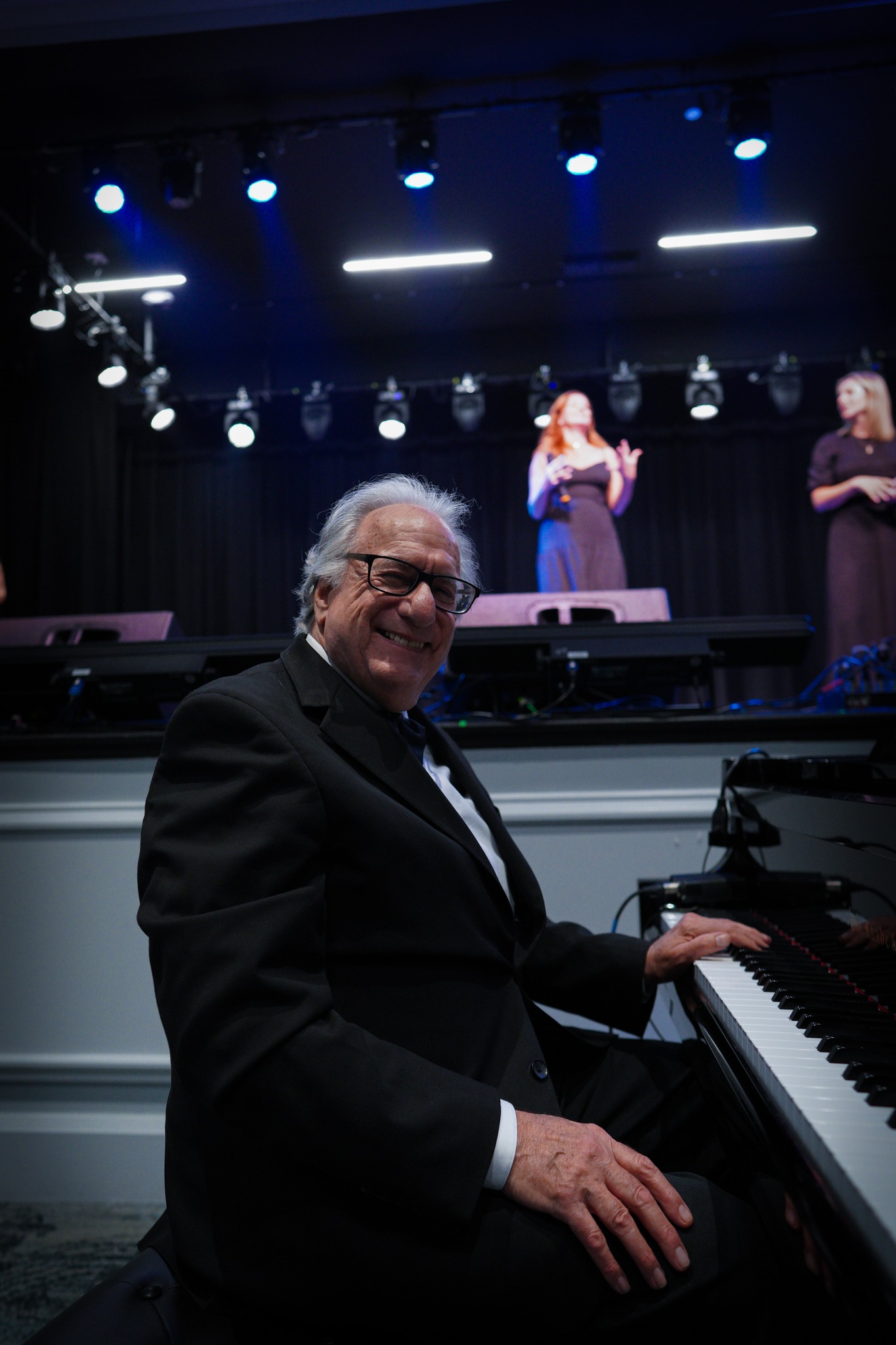 Norman Bergen at the Piano