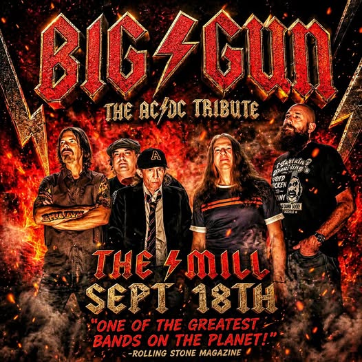 BIG GUN ACDC Tribute Poster