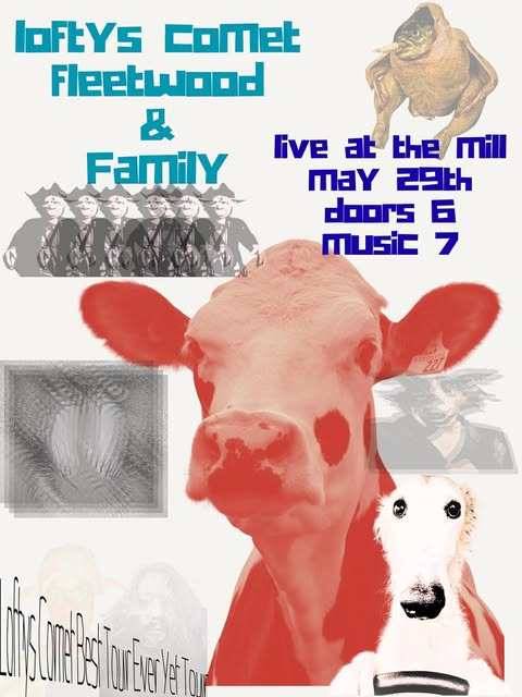 Loftys Comet Show Poster